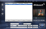 4Videosoft Video to Audio Converter screenshot